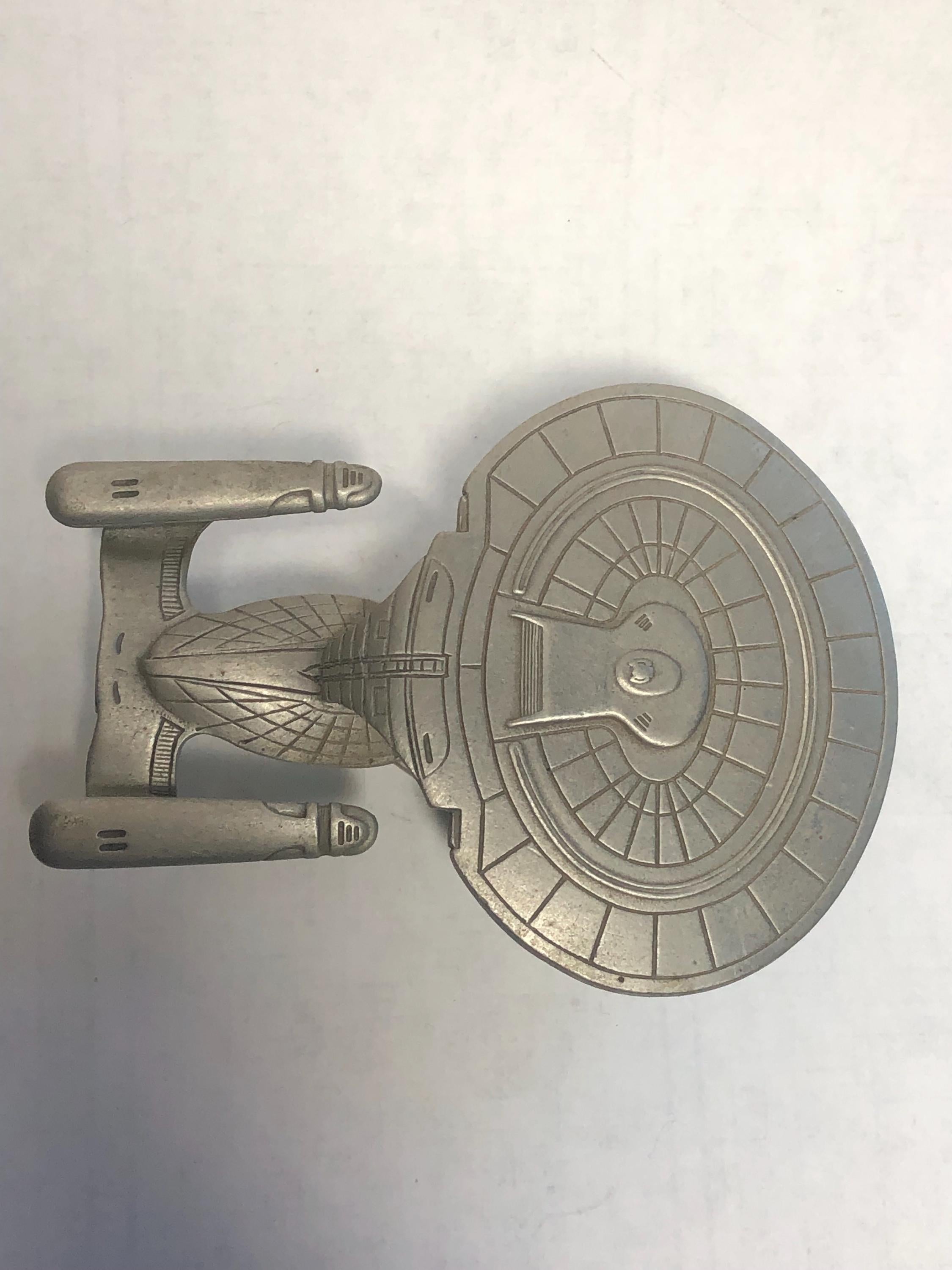 USS Enterprise NCC-170-D Star Trek 1992 Vintage Radcliffe Pewter